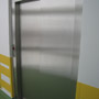 Elevator designed for the comfortable transportation of patients in a hospital