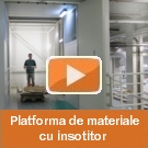 Platforma de materiale cu insotitor